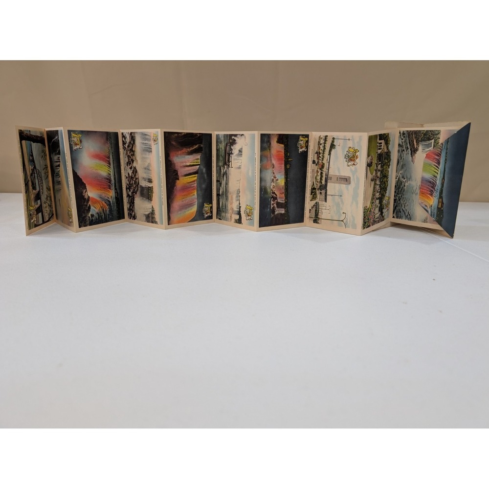 Vintage Niagara Falls Postcard Booklet – F.H. Leslie Canada‎ – Accordion Fold - Picture 4 of 4